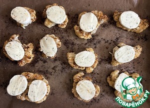 Цветная капуста, запечённая под моцареллой Цветная капуста, запечённая под моцареллой