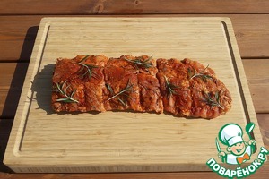 Свиные ребра в яблочном соке