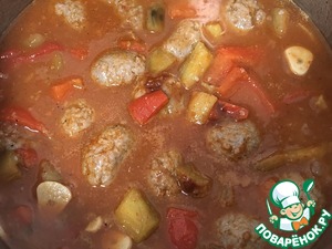 Тефтели в бархатистом соусе "Дело тонкое" Тефтели в бархатистом соусе "Дело тонкое"