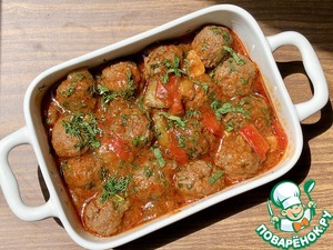 Тефтели в бархатистом соусе "Дело тонкое" Тефтели в бархатистом соусе "Дело тонкое"