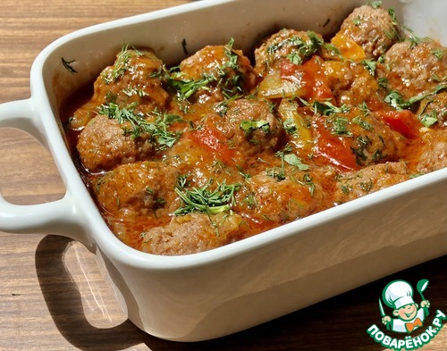 Тефтели в бархатистом соусе "Дело тонкое" Тефтели в бархатистом соусе "Дело тонкое"