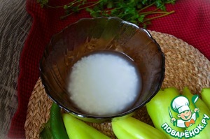 Запечённые фаршированные перцы