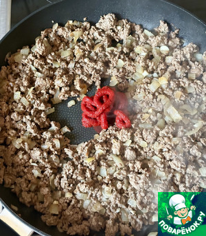 Быстрая сковорода "А-ля лазанья" Быстрая сковорода "А-ля лазанья"