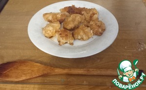 Хрустящая цветная капуста в сладком соусе Хрустящая цветная капуста в сладком соусе