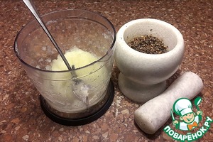 Шашлык на нитке в тандыре