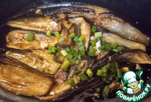 Баклажаны в соевом соусе и кунжуте