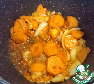 "Гиганты" с помидорами и харисой "Гиганты" с помидорами и харисой