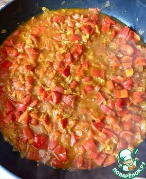 Карри с рыбой и овощами Карри с рыбой и овощами