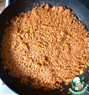 Турецкая паста с чечевицей Турецкая паста с чечевицей