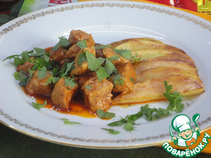 Венгерский гуляш с вином