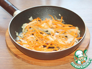 Запеканка с картофелем, кабачками, мясным фаршем