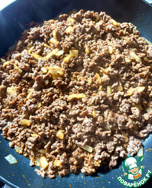 Батат с фаршем и фетой Батат с фаршем и фетой