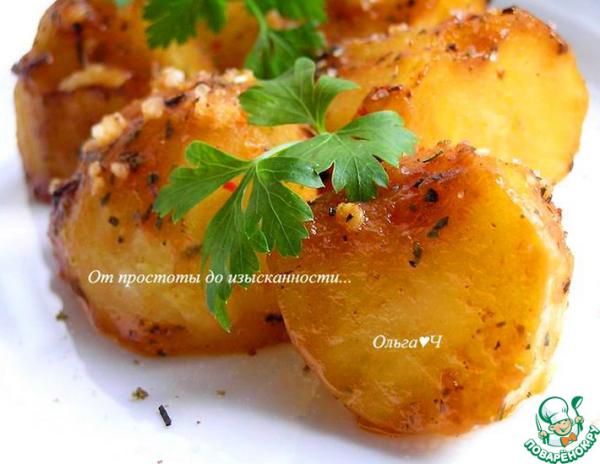 Картофель в томатно-соевом соусе Картофель в томатно-соевом соусе