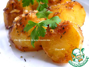 Картофель в томатно-соевом соусе Картофель в томатно-соевом соусе