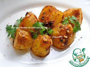 Картофель в томатно-соевом соусе Картофель в томатно-соевом соусе