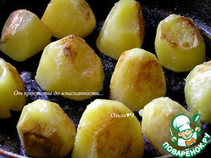 Картофель в томатно-соевом соусе Картофель в томатно-соевом соусе