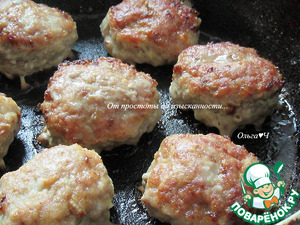 Котлеты с рыбным соусом Котлеты с рыбным соусом