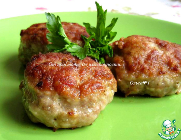 Котлеты с рыбным соусом Котлеты с рыбным соусом