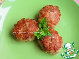 Котлеты с рыбным соусом Котлеты с рыбным соусом