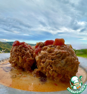 Голубцы. Ленивые и в перцах тоже … Голубцы. Ленивые и в перцах тоже …