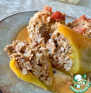 Голубцы. Ленивые и в перцах тоже … Голубцы. Ленивые и в перцах тоже …