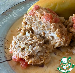 Голубцы. Ленивые и в перцах тоже … Голубцы. Ленивые и в перцах тоже …